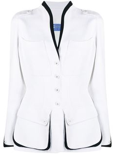 Thierry Mugler Pre-Owned однобортный жакет