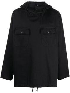 Engineered Garments джемпер оверсайз с капюшоном