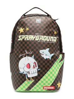 sprayground kid рюкзак с графичным принтом