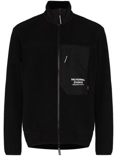 Pas Normal Studios флисовая куртка с логотипом