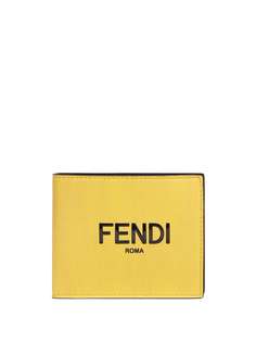 Fendi бумажник с тисненым логотипом