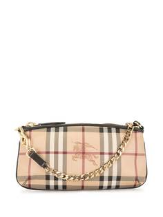 Burberry Pre-Owned клетчатый клатч