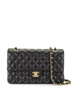 Chanel Pre-Owned сумка на плечо Double Flap 2018-го года с логотипом CC