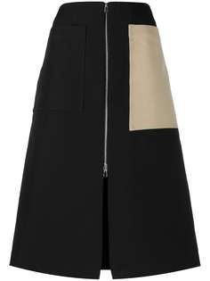 colville юбка миди в стиле колор-блок