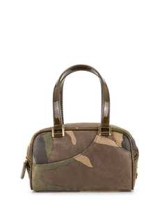 Christian Dior сумка-тоут pre-owned с камуфляжным принтом