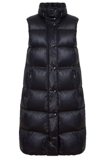 Темно-синий удлиненный жилет на пуху Billy-D Bogner