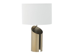 Лампа настольная tuscar (to4rooms) белый 60.0 см.