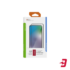 Защитное стекло с рамкой 2.5D InterStep P Smart 2021 10x Lite, черная рамка (IS-TG-HUAPSMT21-02AFB0-ELGD00)