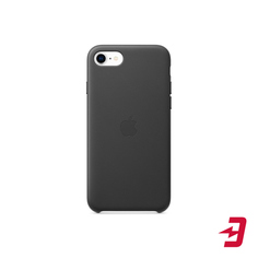 Чехол Apple Leather Case для iPhone SE 2020/7/8 Black (MXYM2ZM/A)