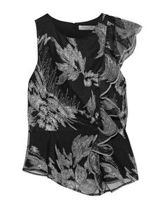 Топ без рукавов Halston