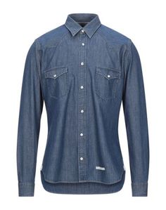 Джинсовая рубашка Tintoria Mattei 954