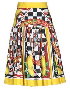 Юбка до колена Dolce & Gabbana