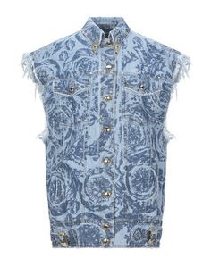 Джинсовая верхняя одежда Versace