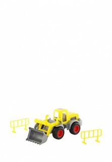 Игрушка Wader "КонсТрак", трактор-погрузчик (в коробке)