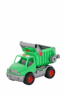 Игрушка Wader "КонсТрак", автомобиль-самосвал зелёный (в коробке)