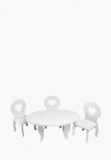Набор игровой Paremo Мебель для кукол Шик Мини: стол + стулья