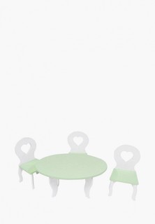 Набор игровой Paremo Мебель для кукол Шик Мини: стол + стулья