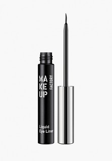 Подводка для глаз Make Up Factory т.01 черный, 4 мл