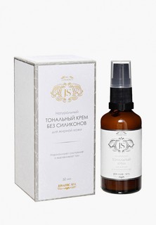 Тональный крем JS bio cosmetics Натуральный, для жирной кожи, светло-бежевый, 50 мл