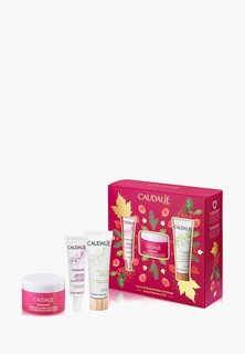 Набор для ухода за лицом Caudalie Набор для интенсивного увлажнения кожи VINOSOURCE, Увлажняющий S.O.S-крем объемом 50 мл, Сыворотка S.O.S Увлажняющая объемом 10 мл и Увлажняющая Маска-Крем объемом 15 мл.