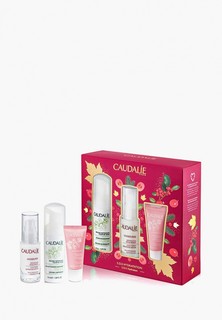 Набор для ухода за лицом Caudalie SOS средства для увлажнения кожи VINOSOURCE, Сыворотка S.O.S Увлажняющая объемом 30 мл, Очищающий Мусс 50 мл и Крем Сорбет Увлажняющий серии Vinosource 15 мл.