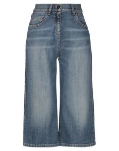 Джинсовые брюки-капри Elisabetta Franchi Jeans