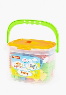 Конструктор Polesie "Малютка" (54 элем. в ведёрке)