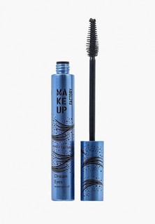 Тушь для ресниц Make Up Factory водостойкая с эффектом "кукольных" ресниц Dream Eyes waterproof т.01 черный, 12 мл