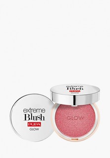 Румяна Pupa EXTREME BLUSH GLOW с эффектом мерцания т.200 малина, 4 г