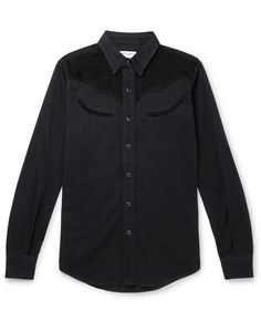 Джинсовая рубашка Saint Laurent