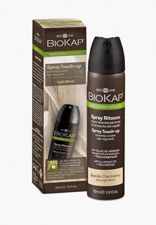Тонирующее средство для волос Biokap спрей для закрашивания отросших корней волос (тон светлый блонд), 75 мл