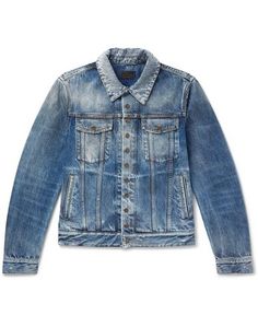 Джинсовая верхняя одежда Saint Laurent