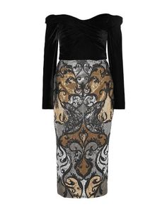 Платье миди Marchesa Notte