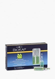 Набор для ухода за волосами Biokap средство для укрепления и защиты от выпадения, ампулы 12х7 мл