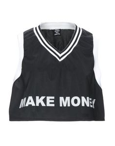 Топ без рукавов Make Money NOT Friends