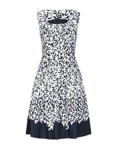 Платье до колена Oscar de la Renta