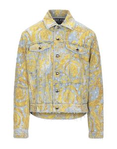Джинсовая рубашка Versace