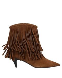 Полусапоги и высокие ботинки Saint Laurent