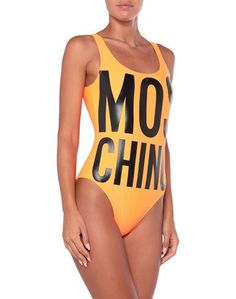 Слитный купальник Moschino