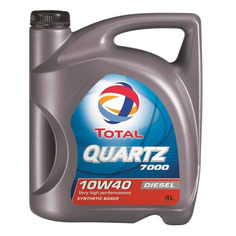 Моторное масло TOTAL Quartz 7000 Diesel 10W-40 4л. полусинтетическое [11040501]
