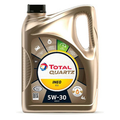 Моторное масло TOTAL Quartz Ineo ECS 5W-30 4л. синтетическое [213685]