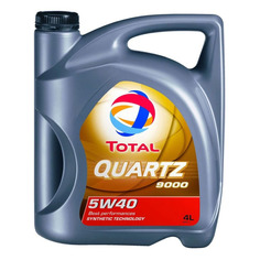 Моторное масло TOTAL Quartz 9000 5W-40 4л. синтетическое [10950501]