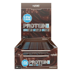 Набор батончиков протеин. Vplab Low Carb Protein Bar бат. 24х35гр шок. (упак.:24шт) (VP54179)