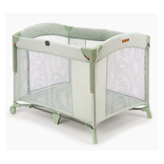 Манеж-кровать Happy Baby Wilson макс.:15кг зеленый (от 0 мес до 3 лет)
