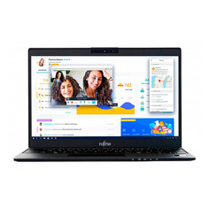 Ноутбуки Ультрабук FUJITSU LifeBook U939, 13.3", Intel Core i5 8265U 1.6ГГц, 16ГБ, 512ГБ SSD, Intel UHD Graphics , noOS, LKN:U9390M0019RU, черный