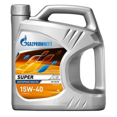 Моторное масло GAZPROMNEFT Super 15W-40 4л. минеральное [253142147]