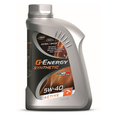 Моторное масло G-ENERGY Synthetic Active 5W-40 1л. синтетическое [253142409]