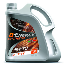 Моторное масло G-ENERGY Synthetic Active 5W-30 4л. синтетическое [253142405]