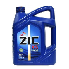 Моторное масло ZIC X5 10W-40 6л. полусинтетическое [172622]