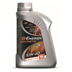 Моторное масло G-ENERGY Synthetic Long Life 10W-40 1л. синтетическое [253142394]
